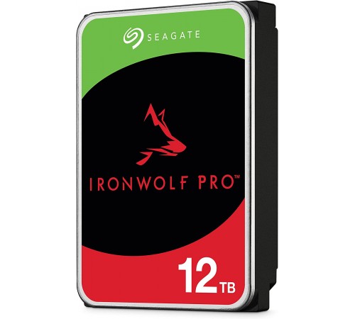 Накопичувач HDD SATA 12.0TB Seagate IronWolf Pro 7200rpm 256MB (ST12000NT001)
