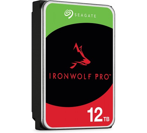 Накопичувач HDD SATA 12.0TB Seagate IronWolf Pro 7200rpm 256MB (ST12000NT001)