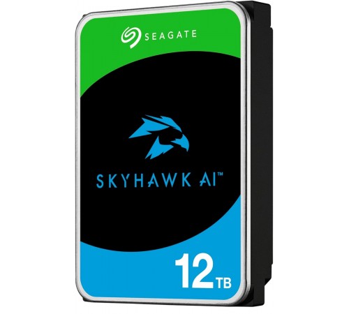 Накопичувач HDD SATA 12.0TB Seagate SkyHawk AI Surveillance 7200rpm 512MB (ST12000VE003)