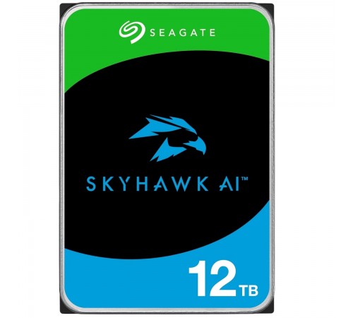Накопичувач HDD SATA 12.0TB Seagate SkyHawk AI Surveillance 7200rpm 512MB (ST12000VE003)