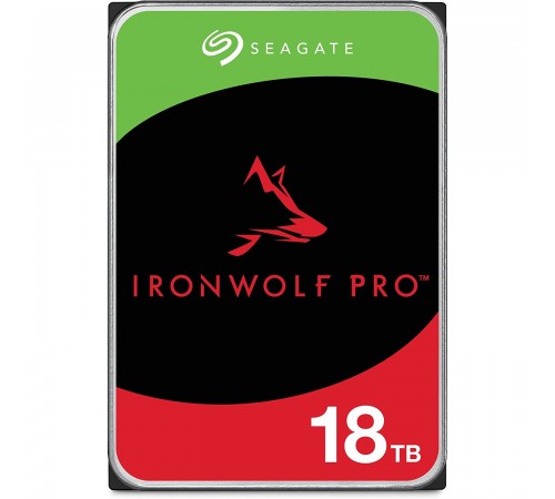 Накопичувач HDD SATA 18.0TB Seagate IronWolf Pro 7200rpm 256MB (ST18000NT001)