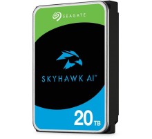 Накопичувач HDD SATA 20.0TB Seagate SkyHawk AI Surveillance 7200rpm 512MB (ST20000VE003)