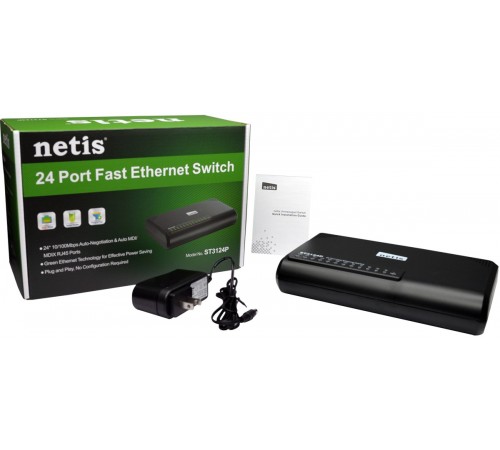Комутатор Netis ST3124P Комутатор Netis ST3124P