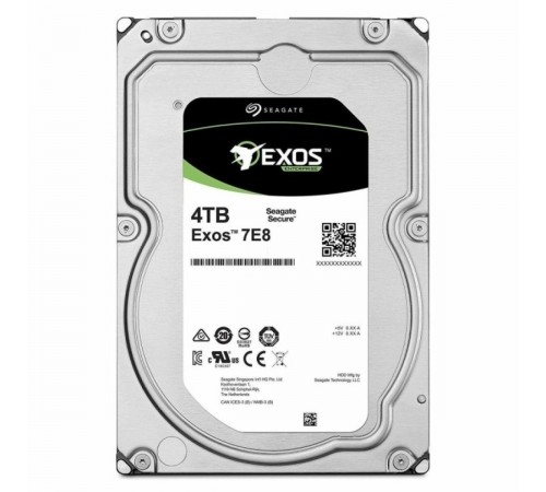 Накопичувач HDD 3.5" SATA 4.0TB Seagate Exos 7E8 7200rpm 256MB (ST4000NM002A)_Refurbished