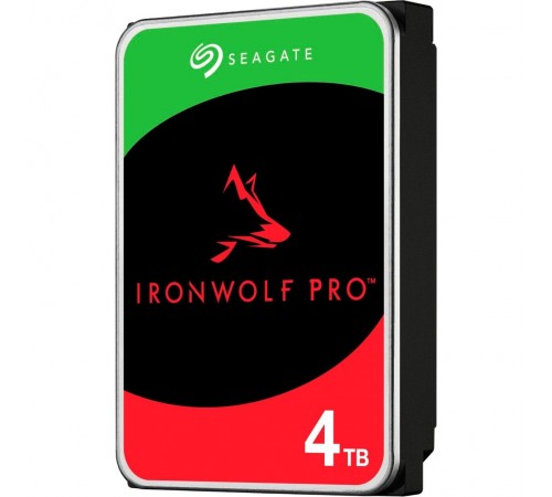 Накопичувач HDD SATA 4.0TB Seagate IronWolf Pro 7200rpm 256MB (ST4000NT001)