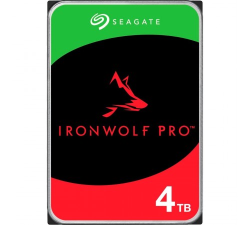 Накопичувач HDD SATA 4.0TB Seagate IronWolf Pro 7200rpm 256MB (ST4000NT001)