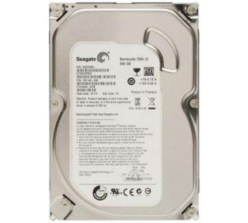 Накопичувач HDD SATA 500GB Seagate Barracuda 7200.12 7200rpm 16MB (ST500DM002) Refurbished