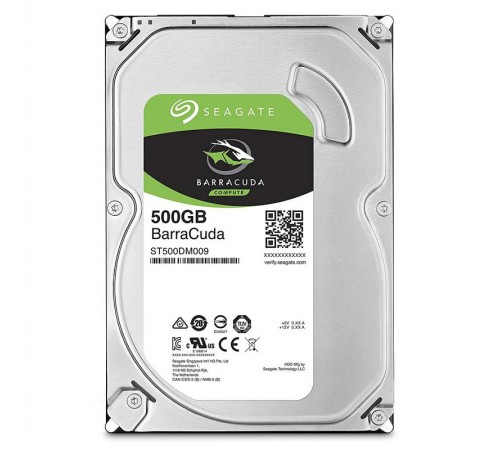 Накопичувач HDD SATA 500GB Seagate BarraCuda 7200rpm 32MB (ST500DM009)