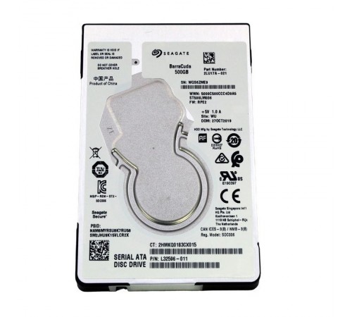Накопичувач HDD 2.5" SATA 500Gb Seagate Barracuda Pro 128MB 7200rpm (ST500LM036)