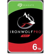 Накопичувач HDD SATA 6.0TB Seagate IronWolf Pro 7200rpm 256MB (ST6000NT001)