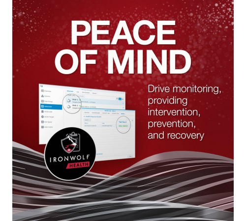 Накопичувач HDD SATA 6.0TB Seagate IronWolf Pro 7200rpm 256MB (ST6000NT001)