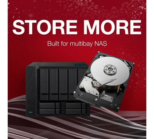 Накопичувач HDD SATA 6.0TB Seagate IronWolf Pro 7200rpm 256MB (ST6000NT001)