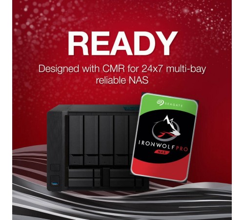 Накопичувач HDD SATA 6.0TB Seagate IronWolf Pro 7200rpm 256MB (ST6000NT001)
