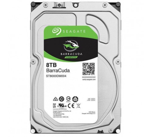 Накопичувач HDD SATA 8.0TB Seagate BarraCuda 5400rpm 256MB (ST8000DM004)