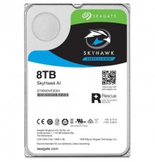 Накопичувач HDD SATA 8.0TB Seagate SkyHawk AI Surveillance 7200rpm 256MB (ST8000VE000)