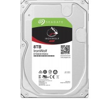 Накопичувач HDD SATA 8.0TB Seagate IronWolf NAS 7200rpm 256MB (ST8000VN004)
