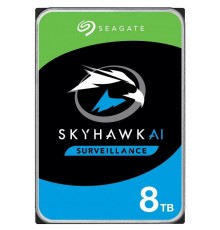 Накопичувач HDD 3.5" SATA 8.0TB Seagate SkyHawk Surveillance 5400rpm 256MB (ST8000VX010)