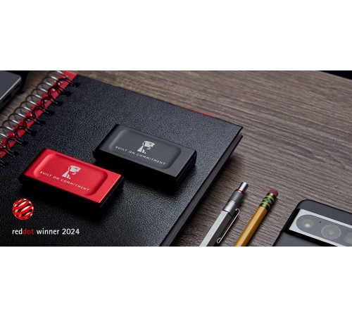 Накопичувач зовнішній SSD Portable USB 2.0ТB Kingston SXS1000 BoC Black (SXS1000/2000GA)