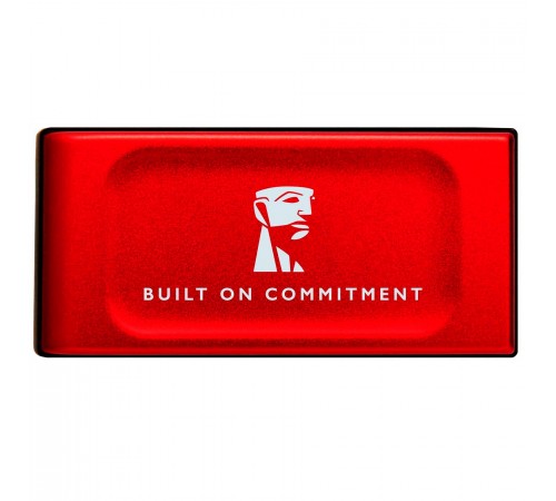Накопичувач зовнішній SSD Portable USB 1.0ТB Kingston SXS1000 BoC Red (SXS1000R/1000GA)