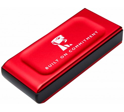 Накопичувач зовнішній SSD Portable USB 2.0ТB Kingston SXS1000 BoC Red (SXS1000R/2000GA)