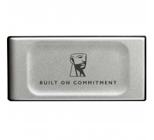 Накопичувач зовнішній SSD Portable USB 1.0ТB Kingston XS2000 BoC Silver (SXS2000/1000GA)