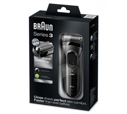 Електробритва Braun Series 3 3020 Black
