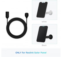 Кабель подовжувач для сонячної панелі 4,5 М Reolink Solar EX Cable(USB-C) Black