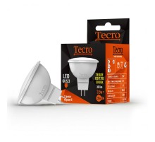 Лампа світлодіодна Tecro 3.5W GU5.3 3000K (T-MR16-3,5W-3K-GU5,3)