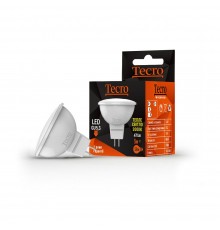 Лампа світлодіодна Tecro 5W GU5.3 3000K (T-MR16-5W-3K-GU5,3)