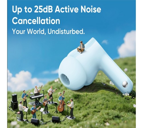 Bluetooth-гарнітура Realme Buds T200X Frost Blue_EU