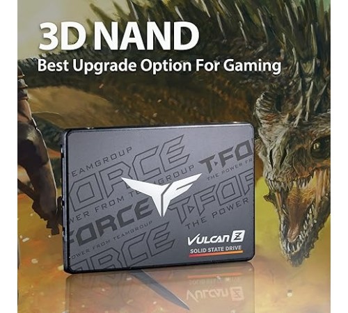 Накопичувач SSD 512GB Team Vulcan Z 2.5" SATAIII 3D TLC (T253TZ512G0C101)