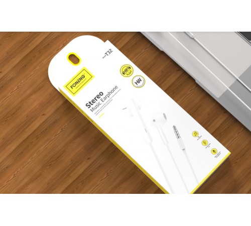 Гарнітура Foneng T32 3D music earphone (T32-E-3DM)