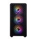 Корпус 1stPlayer T5-BK-4F1 Black без БЖ