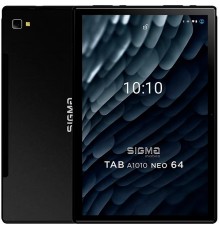 Планшет Sigma mobile Tab A1010 Neo 4/64GB 4G Dual Sim Black+чохол-книжка