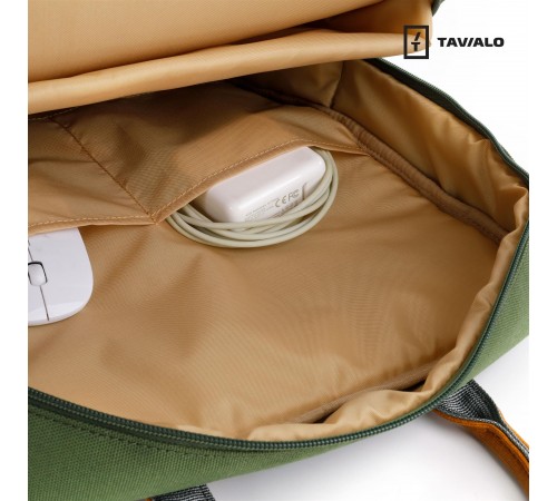 Рюкзак Tavialo CityLife TC14 зелений, 14л (TC14-124GN)