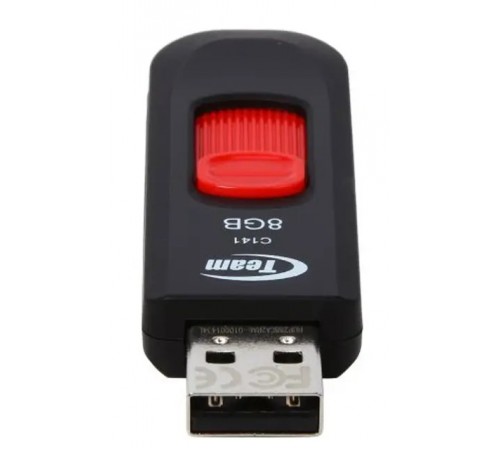 Флеш-накопичувач USB 8GB Team C141 Red (TC1418GR01)