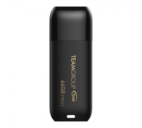 Флеш-накопичувач USB3.1 64GB Team C175 Pearl Black (TC175364GB01)