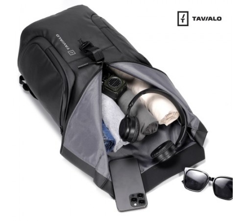 Рюкзак Tavialo CityLife TC23 чорний, 23л (TC23-124BL)