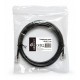 Кабель телефонний Cablexpert (TC6P4CR-2M) CCS, 6P4C, 2м, чорний