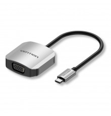 Перехідник Vention VGA - USB Type-C (F/M), 0.15 м (TDFHB)