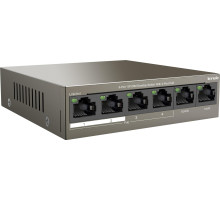 Комутатор Tenda TEF1106P-4-63W