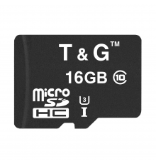 Карта пам`ятi MicroSDHC 16GB UHS-I U3 Class 10 T&G (TG-16GBSD10U3-00)