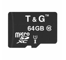 Карта пам`ятi MicroSDXC 64GB UHS-I Class 10 T&G (TG-64GBSDCL10-00)