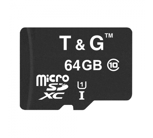 Карта пам`ятi MicroSDXC 64GB UHS-I Class 10 T&G (TG-64GBSDCL10-00)