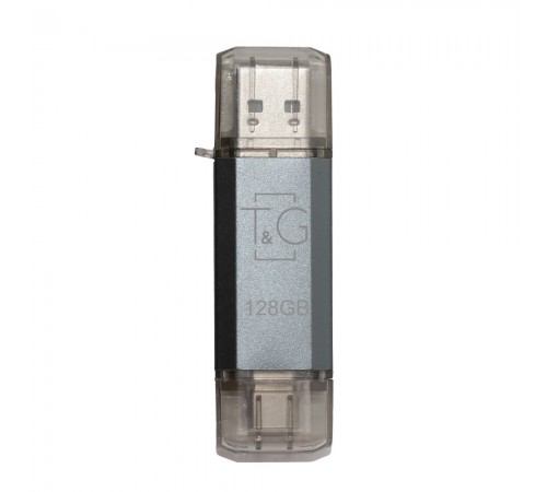 Флеш-накопичувач USB 128GB Type-C T&G 009 Star Series Silver (TG009TC-128GSL)