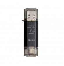 Флеш-накопичувач USB 16GB Type-C T&G 009 Star Series Black (TG009TC-16GBK)