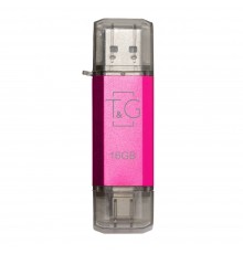 Флеш-накопичувач USB 16GB Type-C T&G 009 Star Series Fuchsia (TG009TC-16GFC)