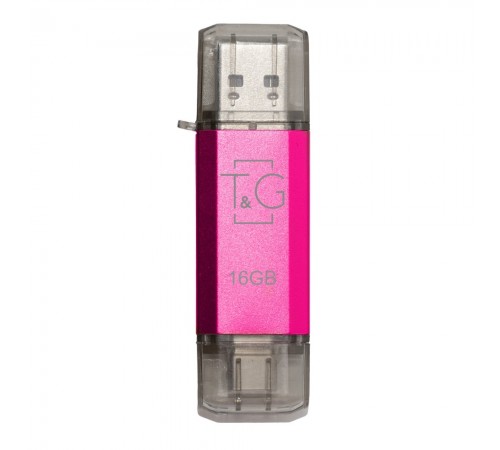 Флеш-накопичувач USB 16GB Type-C T&G 009 Star Series Fuchsia (TG009TC-16GFC)