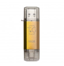 Флеш-накопичувач USB 16GB Type-C T&G 009 Star Series Gold (TG009TC-16GGD)