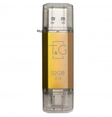 Флеш-накопичувач USB 3.0 16GB Type-C T&G 009 Star Series Gold (TG009TC-16GGD3)